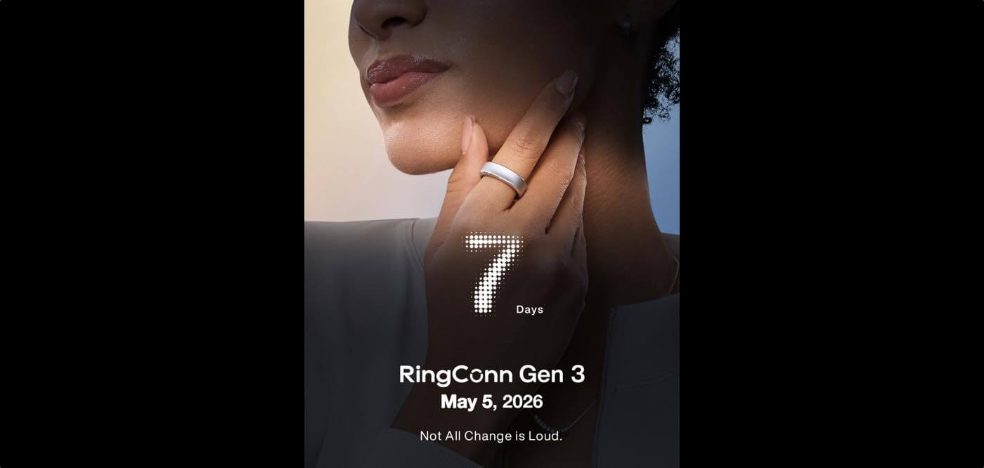 RingConnスマートリングの最新モデル｢RingConn Gen 3｣、海外では5月5日に発売へ